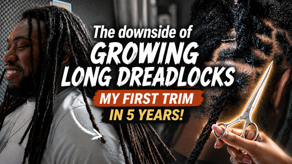 Why I Trimmed My Locs After 5 Years | Retwist, Home Loctician & Healthy Loc Journey